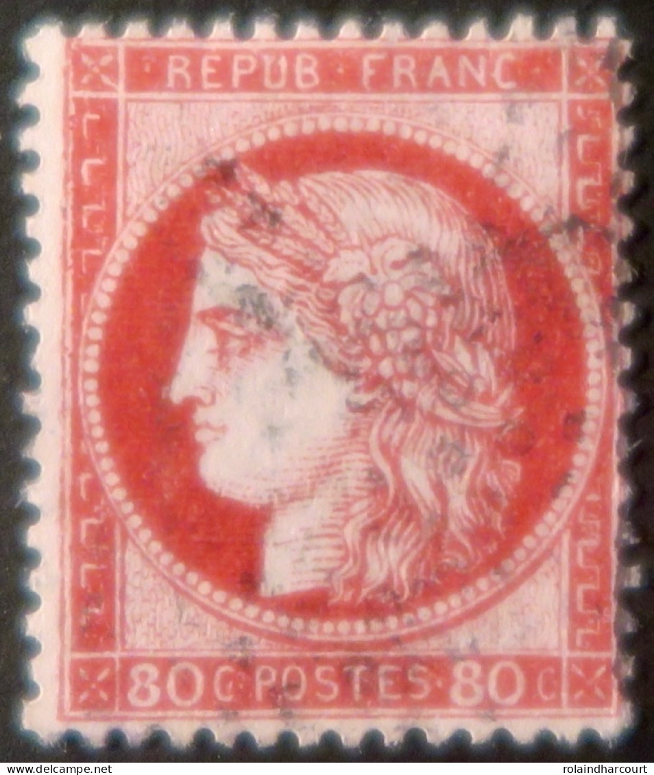 X1229 - FRANCE - CERES N°57a Rose Carminé - ETOILE De PARIS - 1871-1875 Cérès