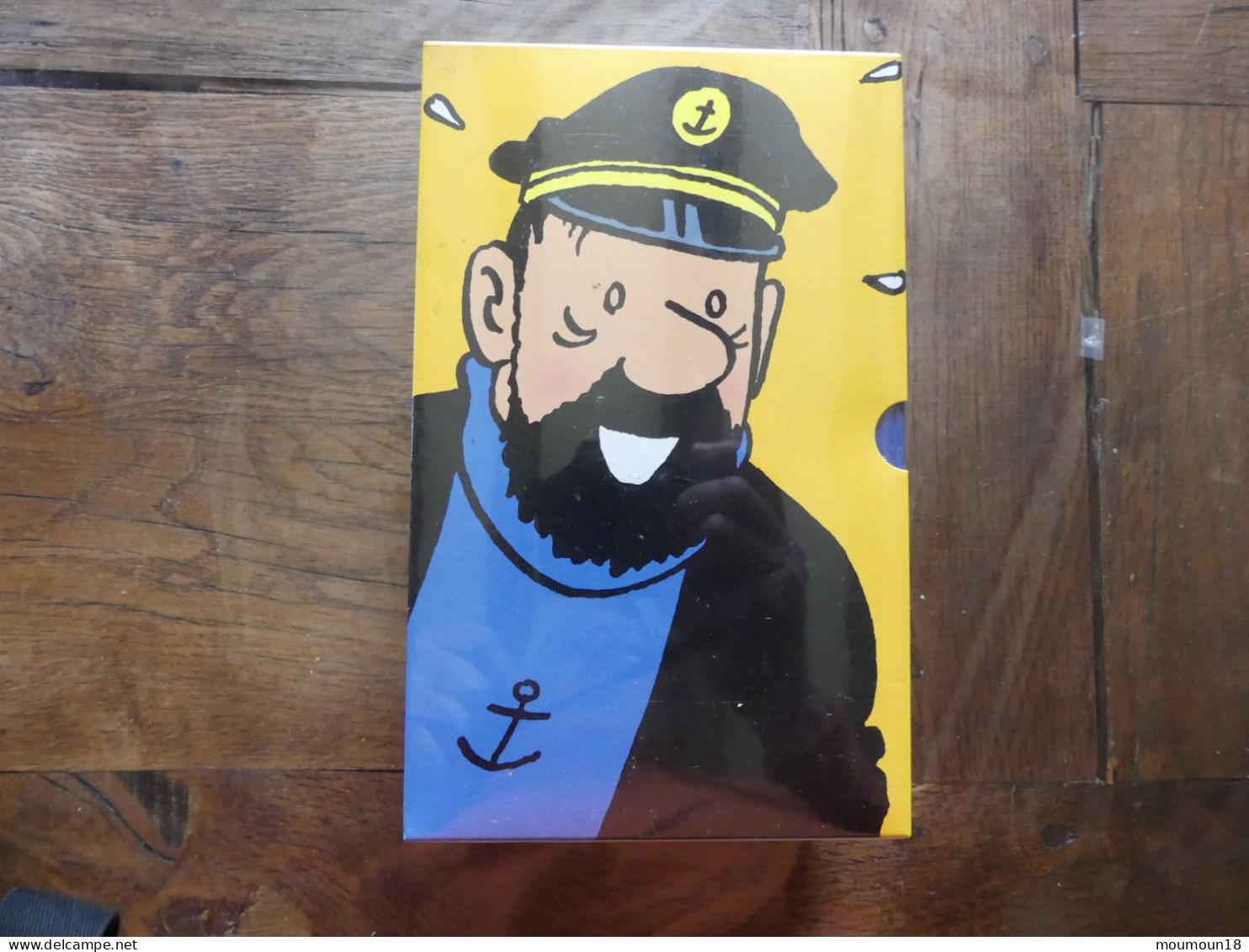 Lot 3 coffrets de 3 video-cassettes VHS Secam Tintin neuves sous blister 18 titres Hergé CITEL Ellipse Programme