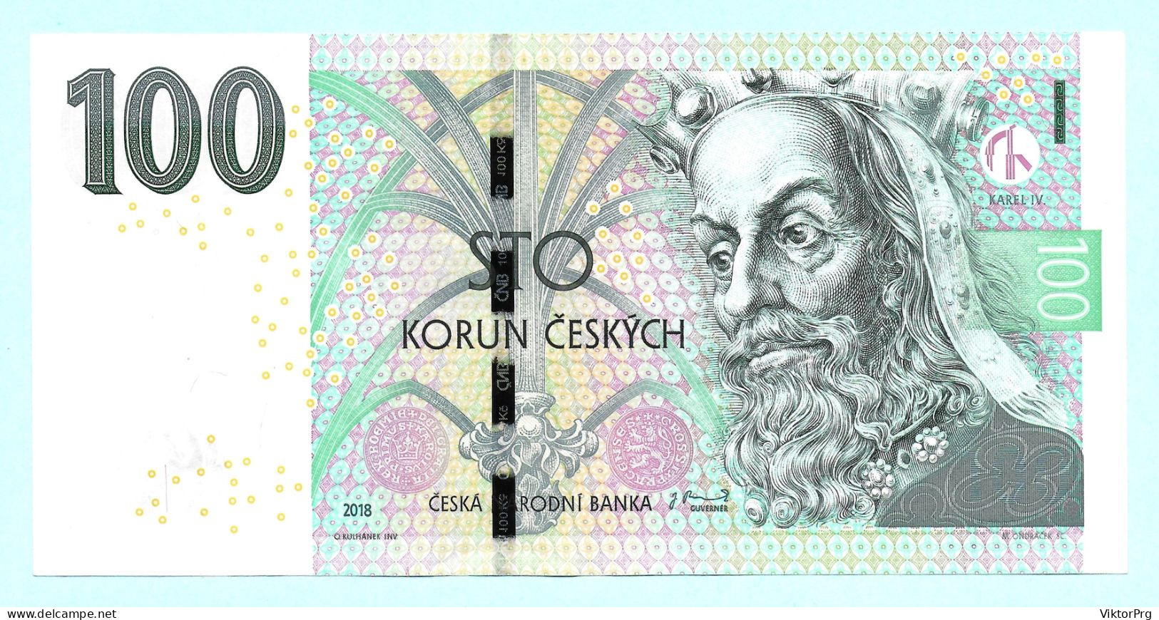 Czech Republic 100 Korun 2018 P25 UNC - Tschechien