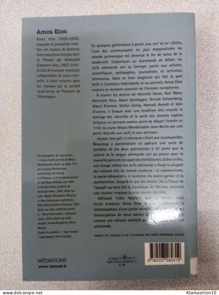 Requiem Allemand : Une Histoire Des Juifs Allemands 1743-1933 - Autres & Non Classés