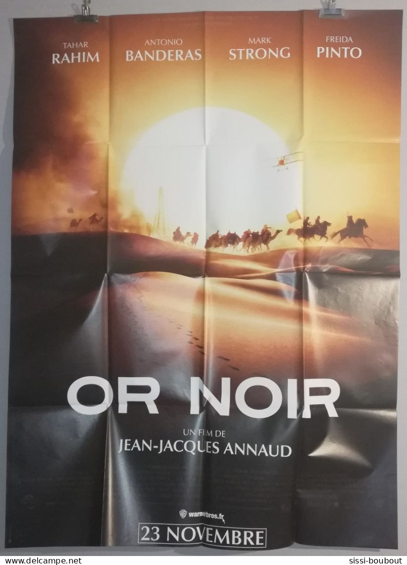 Affiche Originale De Cinéma "Or Noir" Avec Antonio Banderas De 2011 - Plakate & Poster