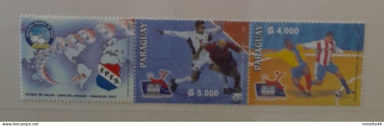 PARAGUAY 2003  MNH** FOOTBALL FUSSBALL SOCCER CALCIO VOETBAL FUTBOL FUTEBOL FOOT FOTBAL - Unused Stamps