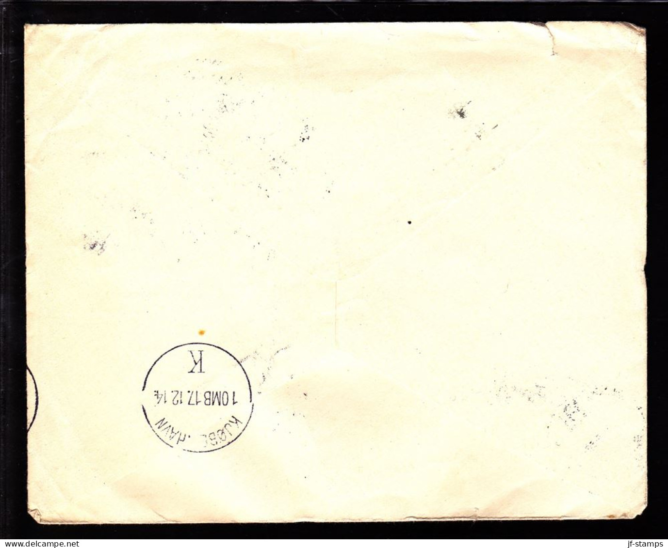 1914. Franc De Port. Cover To Lemberg From Croix Rouge Danoise Copenhague Agence Des Prisonnieres De Guerr... - JF103880 - Rode Kruis