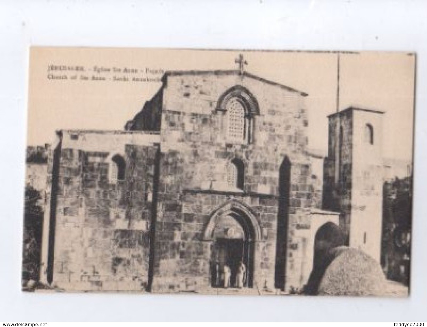 JERUSALEM  Church Of S.te Anna (Pères Blancs) - Israel