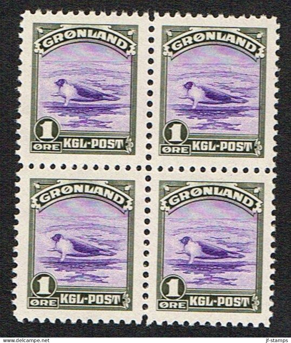 1945. New York Issue. Complete 4-block Set With 9 Values. (Michel 8-16) - JF104061 - Unused Stamps