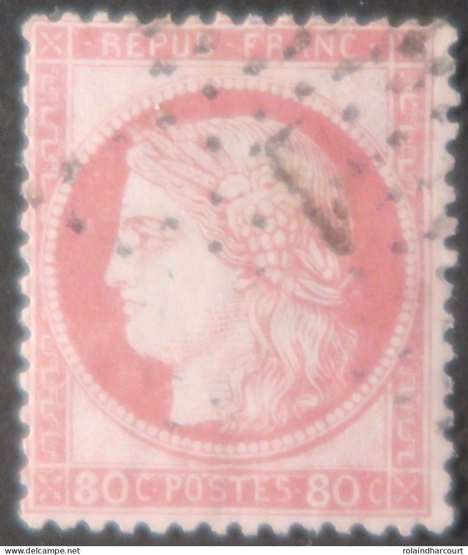 X1231 - FRANCE - CERES N°57 Rose Pale - ETOILE N°1 De PARIS - 1871-1875 Cérès