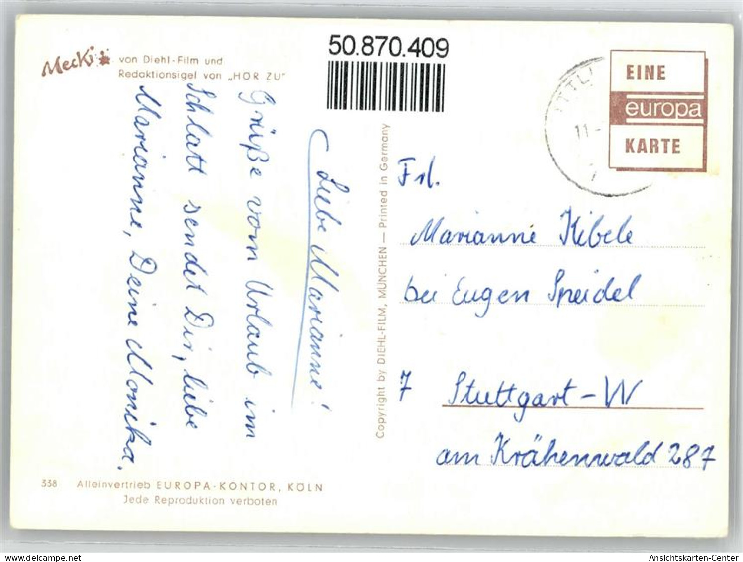 50870409 - No.338 , Schmetterling - Sonstige & Ohne Zuordnung