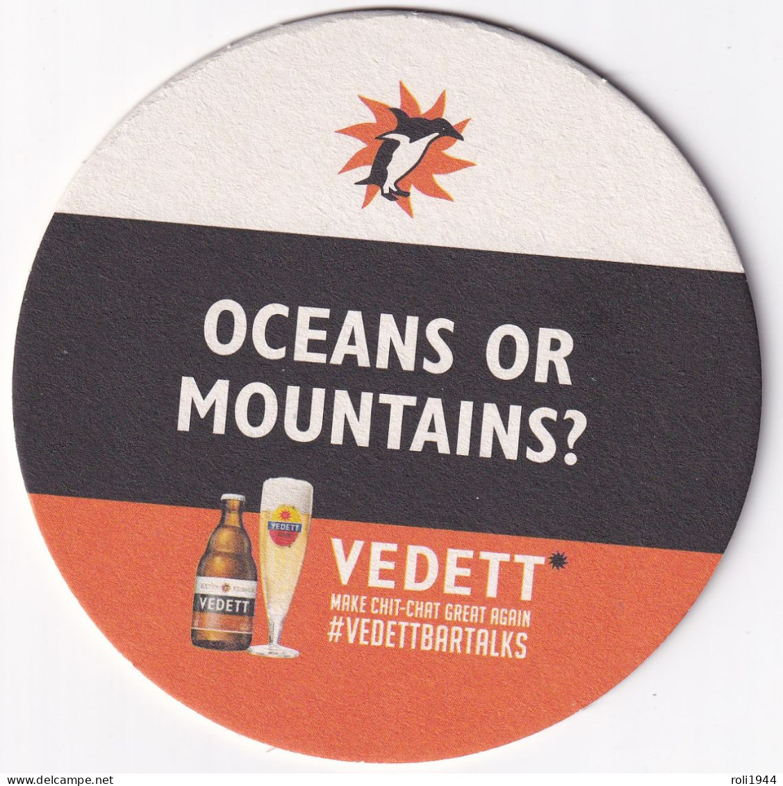 #D299-0147 Viltje Vedett - Beer Mats