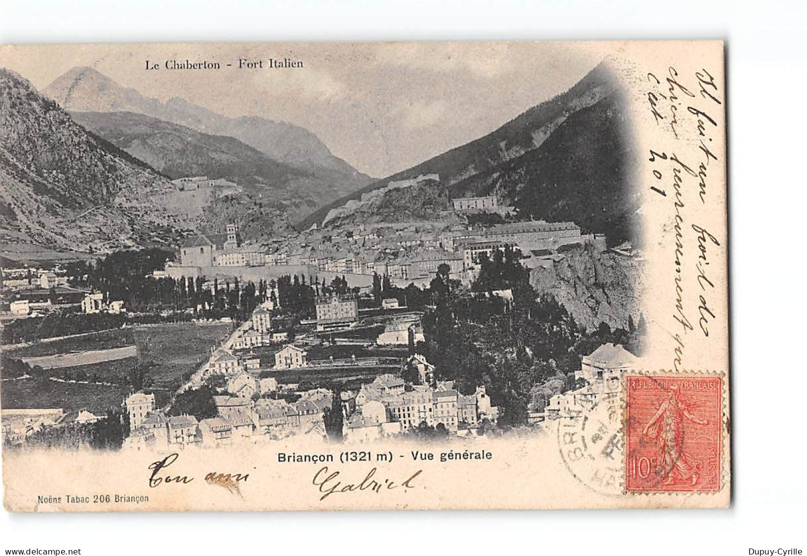 BRIANCON - Vue Générale - état - Andere & Zonder Classificatie