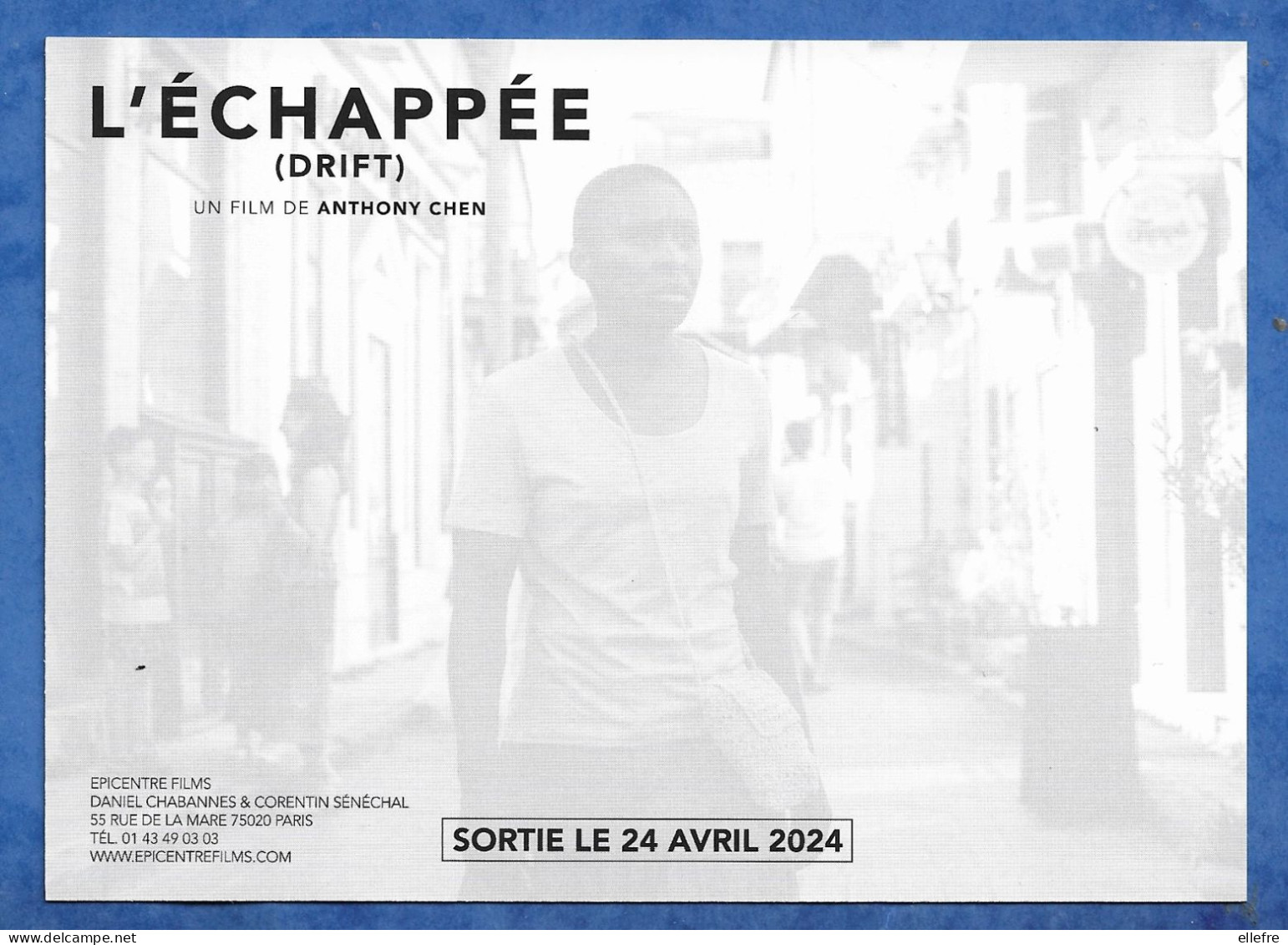 CPM Cinema Affiche Sur Carte Film L échappée Drift D' Anthony Chen - 24/04/2024 Festival De Sundance - Plakate Auf Karten