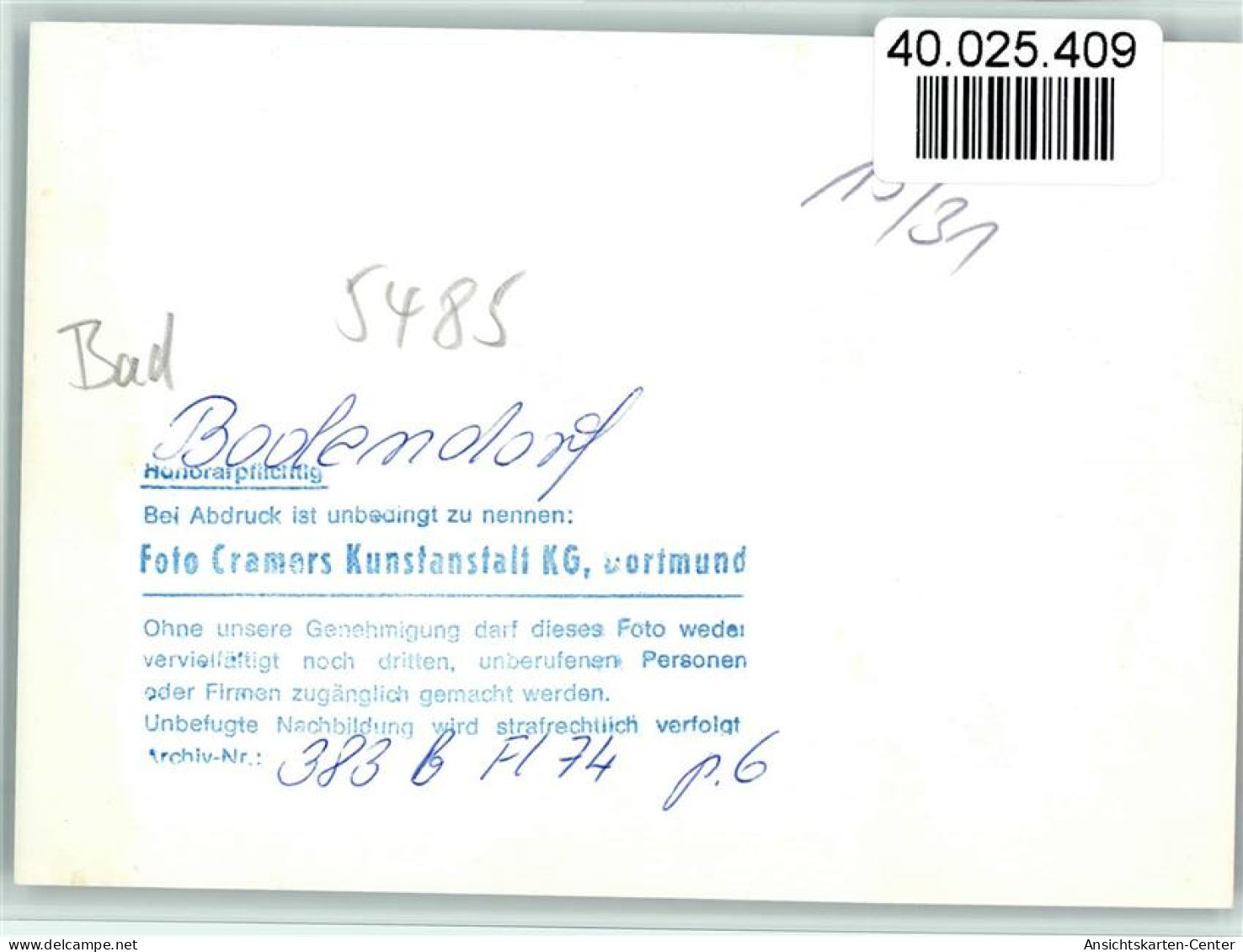 40025409 - Bad Bodendorf - Other & Unclassified