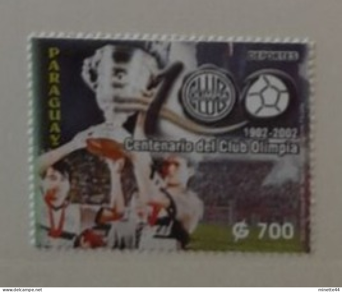 PARAGUAY 2002  MNH**  FOOTBALL FUSSBALL SOCCER CALCIO VOETBAL FUTBOL FUTEBOL FOOT FOTBAL - Unused Stamps
