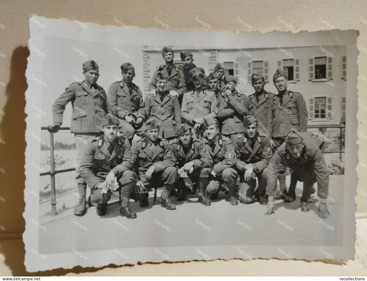 Italia Foto Trieste. 1936. Militari. Da Identificare. 85x60 Mm. - War, Military