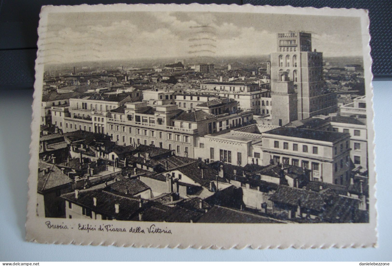Brescia - Edifici Di Piazza Della Vittoria - Viaggiata 1940 - Brescia