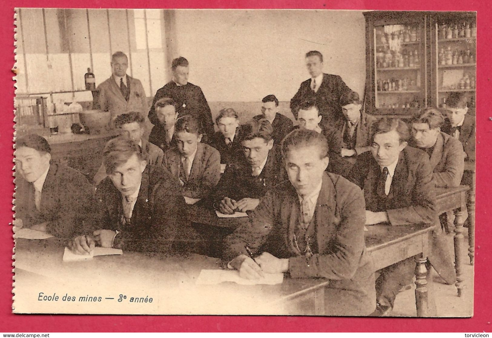 C.P. Charleroi   = Université  Du Travail  : Ecole  Des  Mines  3e  Année - Charleroi