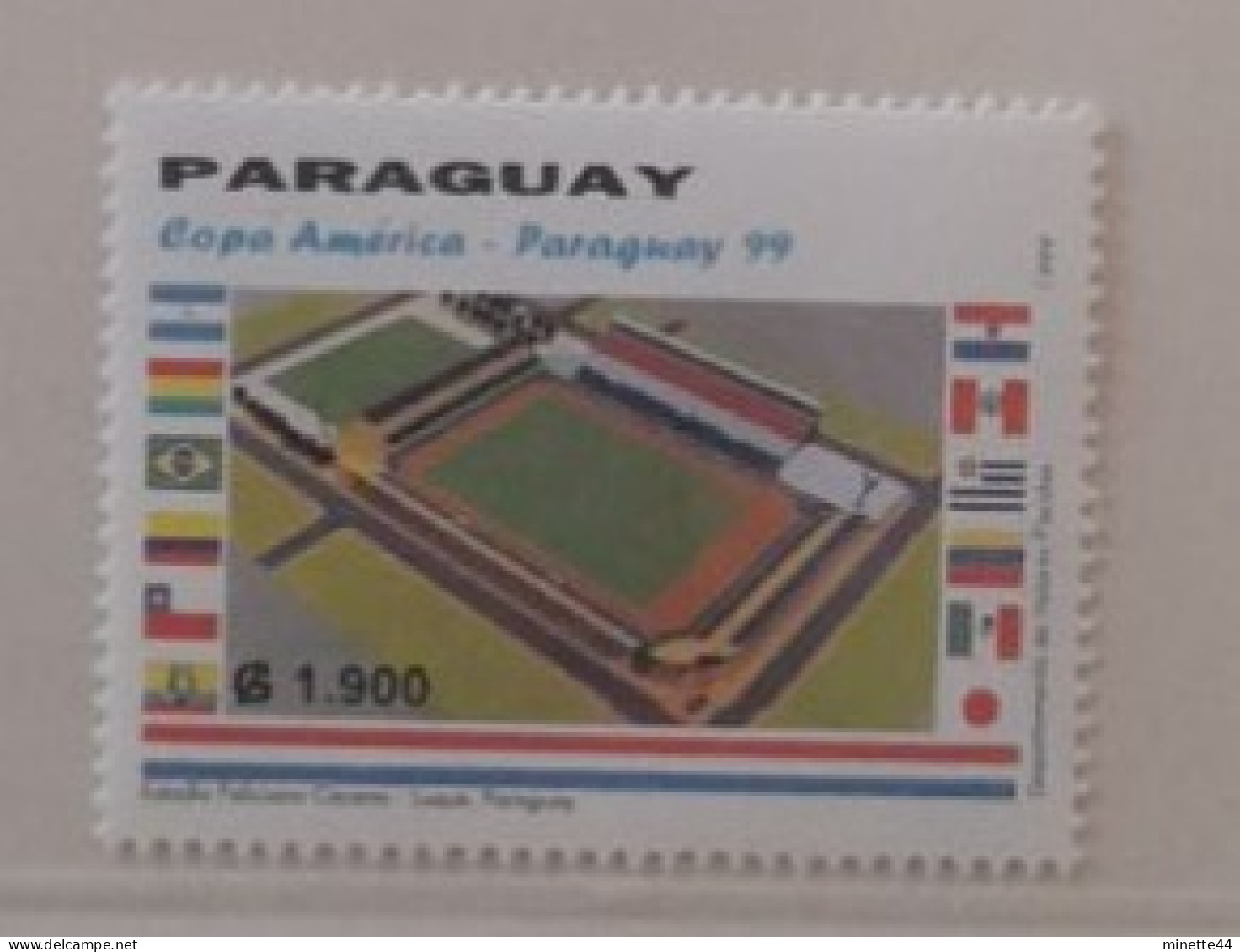 PARAGUAY  1999  MNH** 1999 FOOTBALL FUSSBALL SOCCER CALCIO VOETBAL FUTBOL FUTEBOL FOOT FOTBAL - Ongebruikt