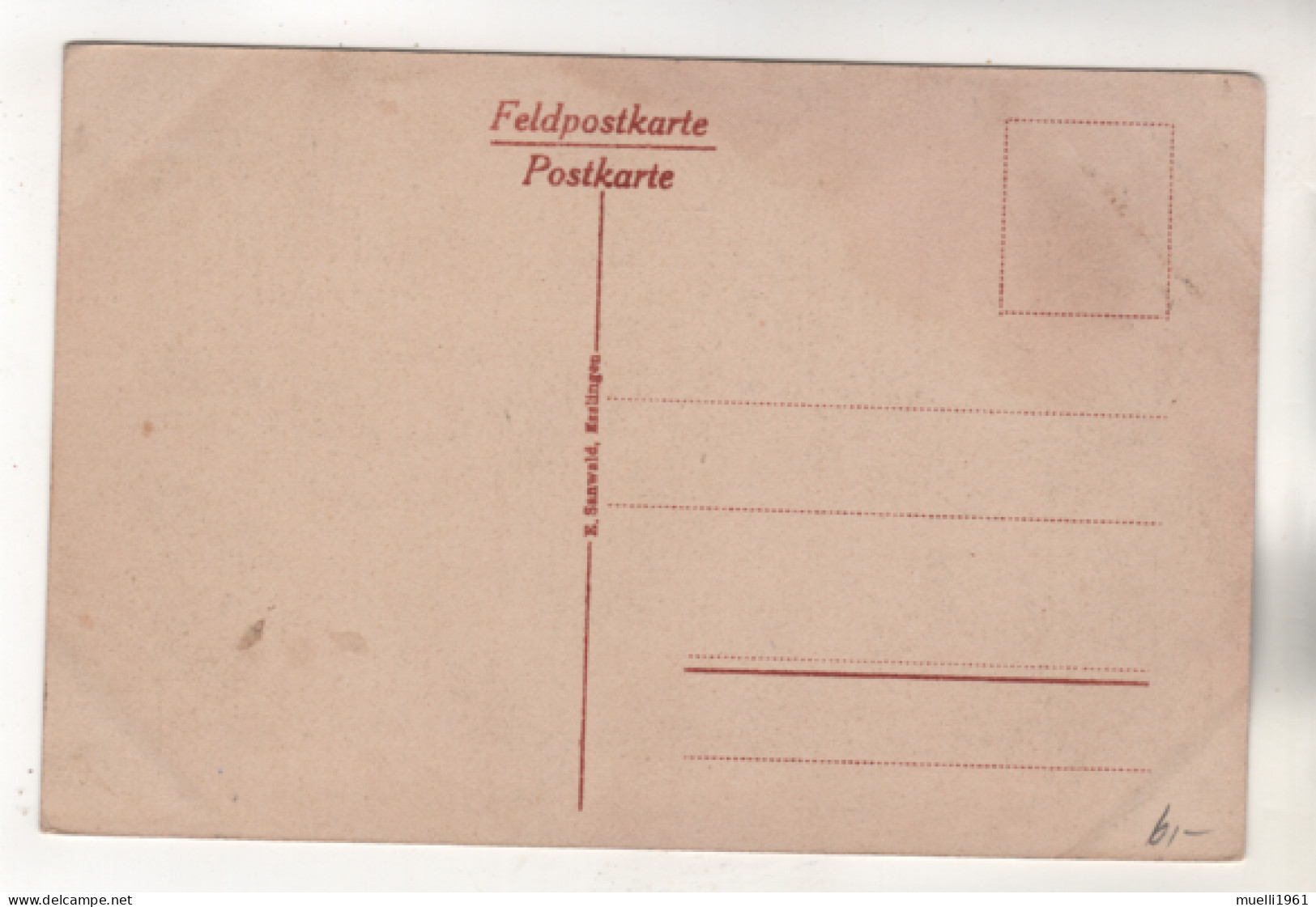 +5104, WK I, Feldpostkarte, Kampf Um Verdun - Weltkrieg 1914-18