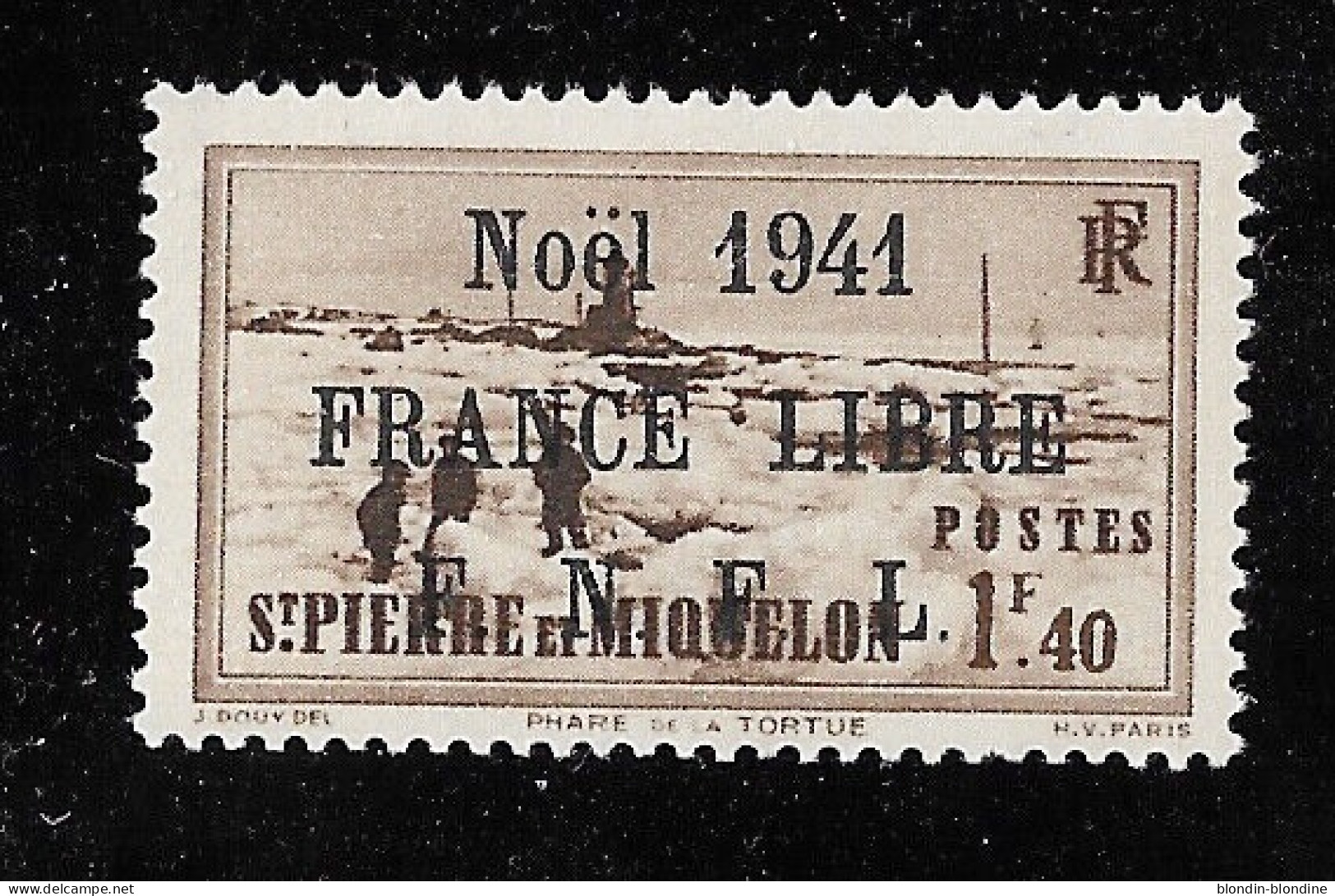 SPM MIQUELON YT 223B NEUF* TB ...Authentique - Unused Stamps