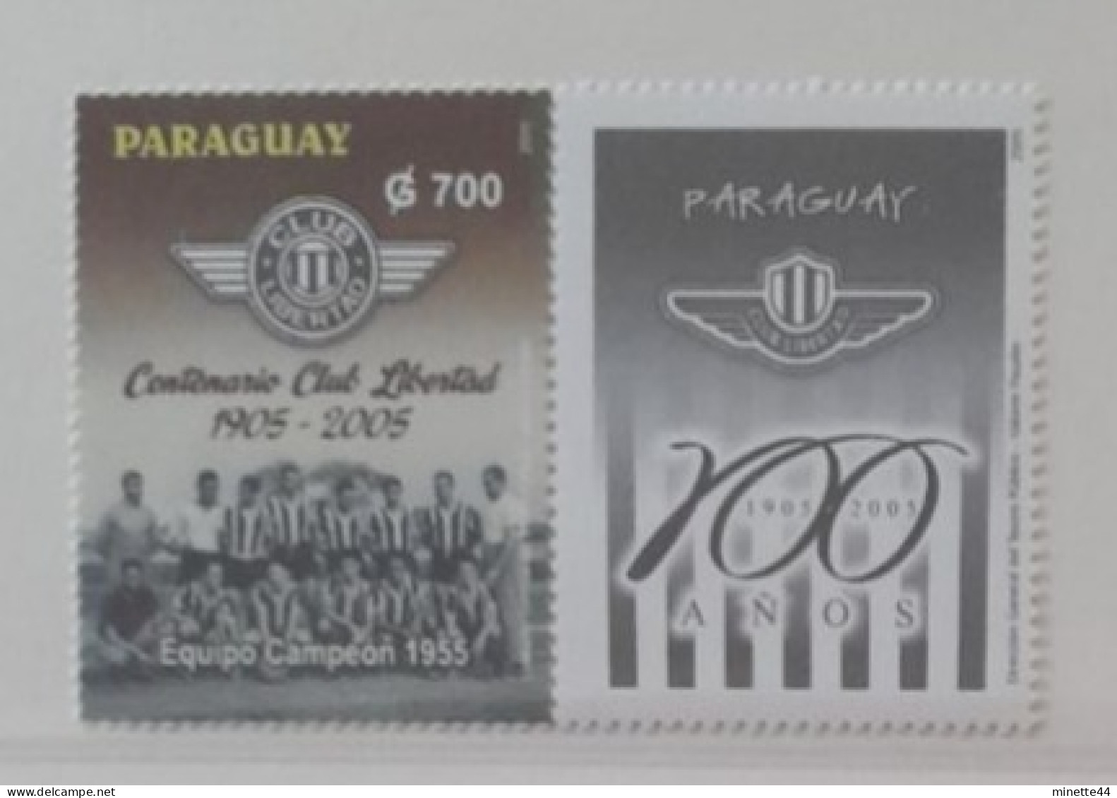 PARAGUAY  2005  MNH**  FOOTBALL FUSSBALL SOCCER CALCIO VOETBAL FUTBOL FUTEBOL FOOT FOTBAL - Unused Stamps