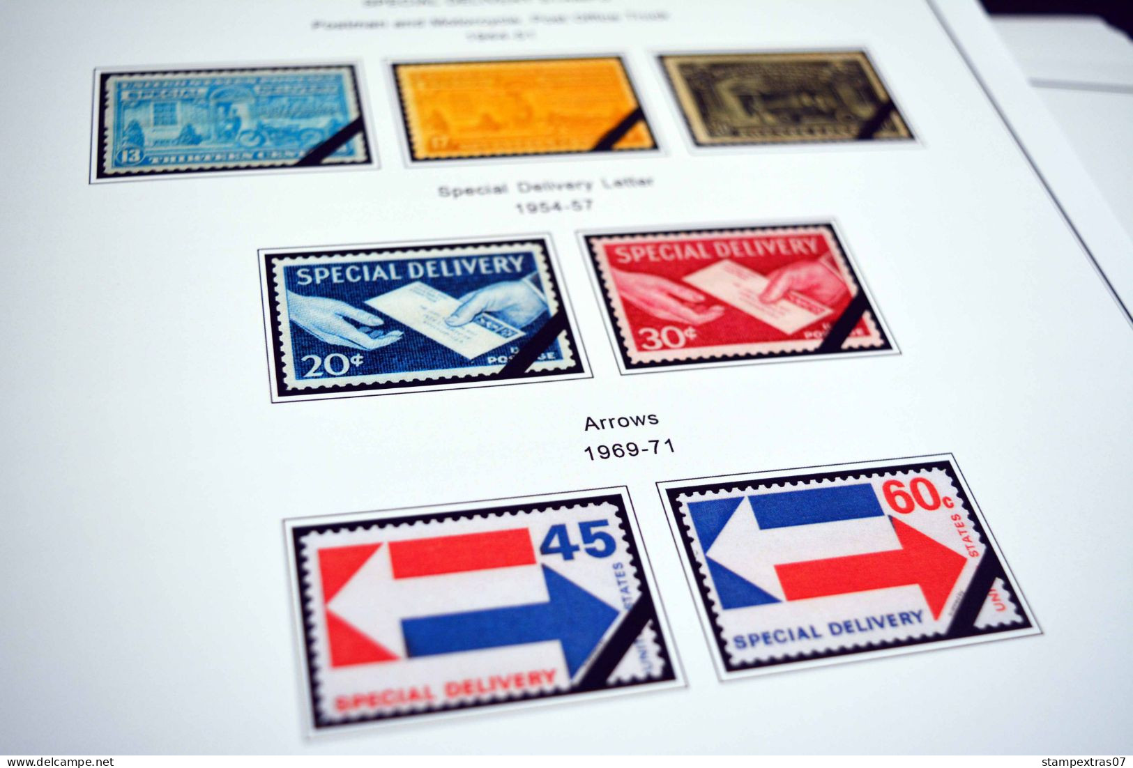 COLOR PRINTED USA SEMI-POSTALS + BACK-OF-BOOK 1865-2014 STAMP ALBUM PAGES (42 illustrated pages) >> FEUILLES ALBUM