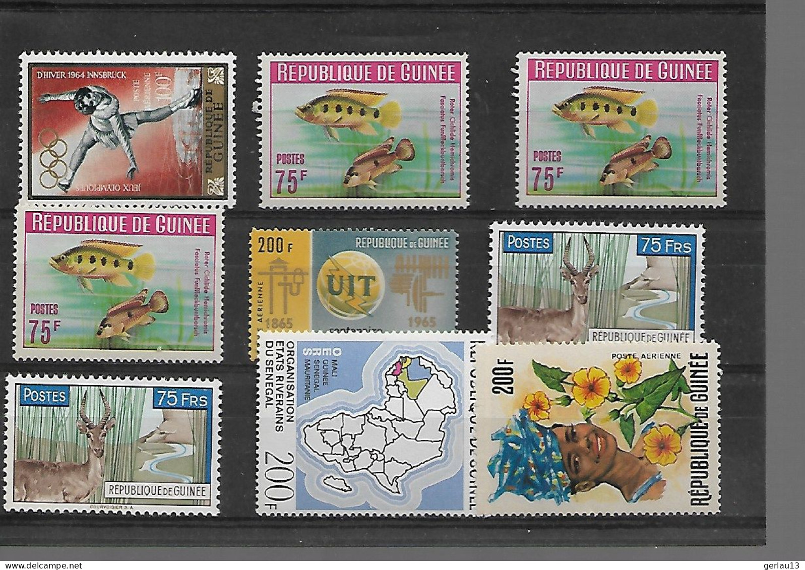 LOT  **     GUINEE  NEUFS SANS CHARNIERE - Guinea (1958-...)