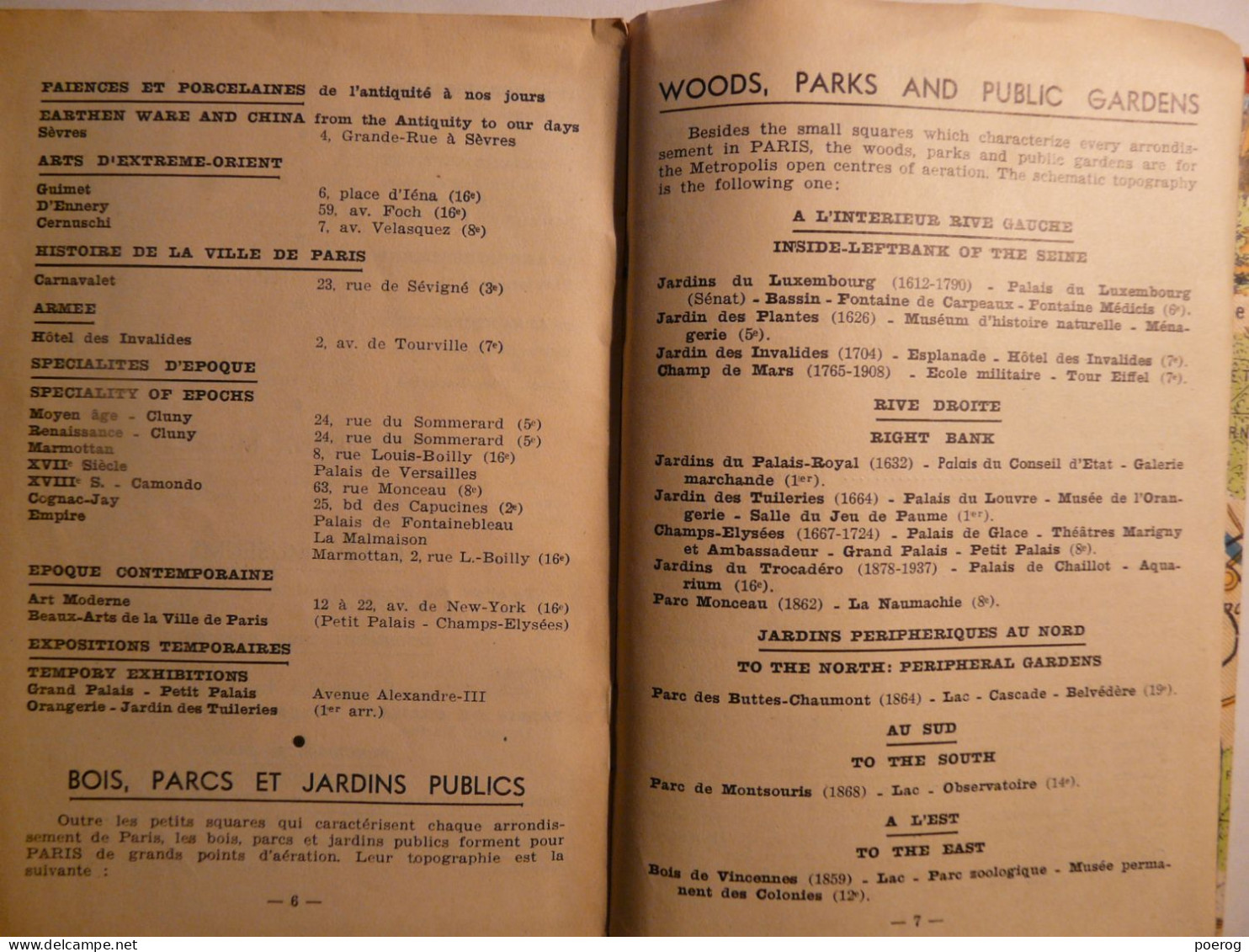 PARIS PLAN MONUMENTAL ET ENVIRONS - CIRCA 1930 - 60cm X 58cm - METRO & MONUMENTS METROPOLITAIN - monographie