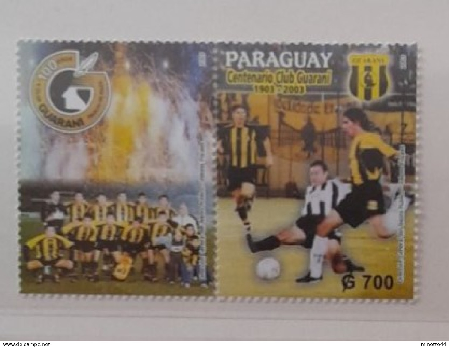 PARAGUAY  2003  MNH**  FOOTBALL FUSSBALL SOCCER CALCIO VOETBAL FUTBOL FUTEBOL FOOT FOTBAL - Unused Stamps