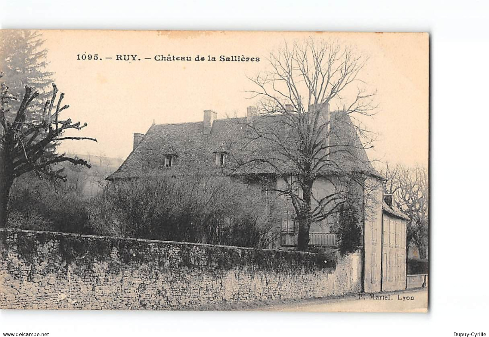 RUY - Château De La Sallières - Très Bon état - Sonstige & Ohne Zuordnung