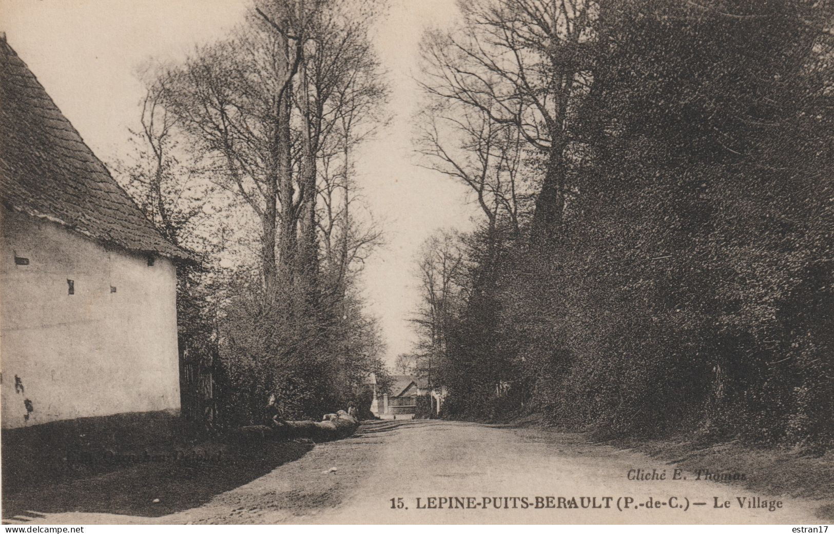 62 LEPINE-PUITS-BERAULT  LE VILLAGE - Autres & Non Classés