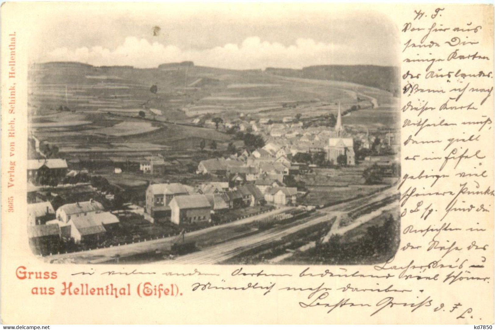 Gruss Aus Hellenthal Eifel - Euskirchen