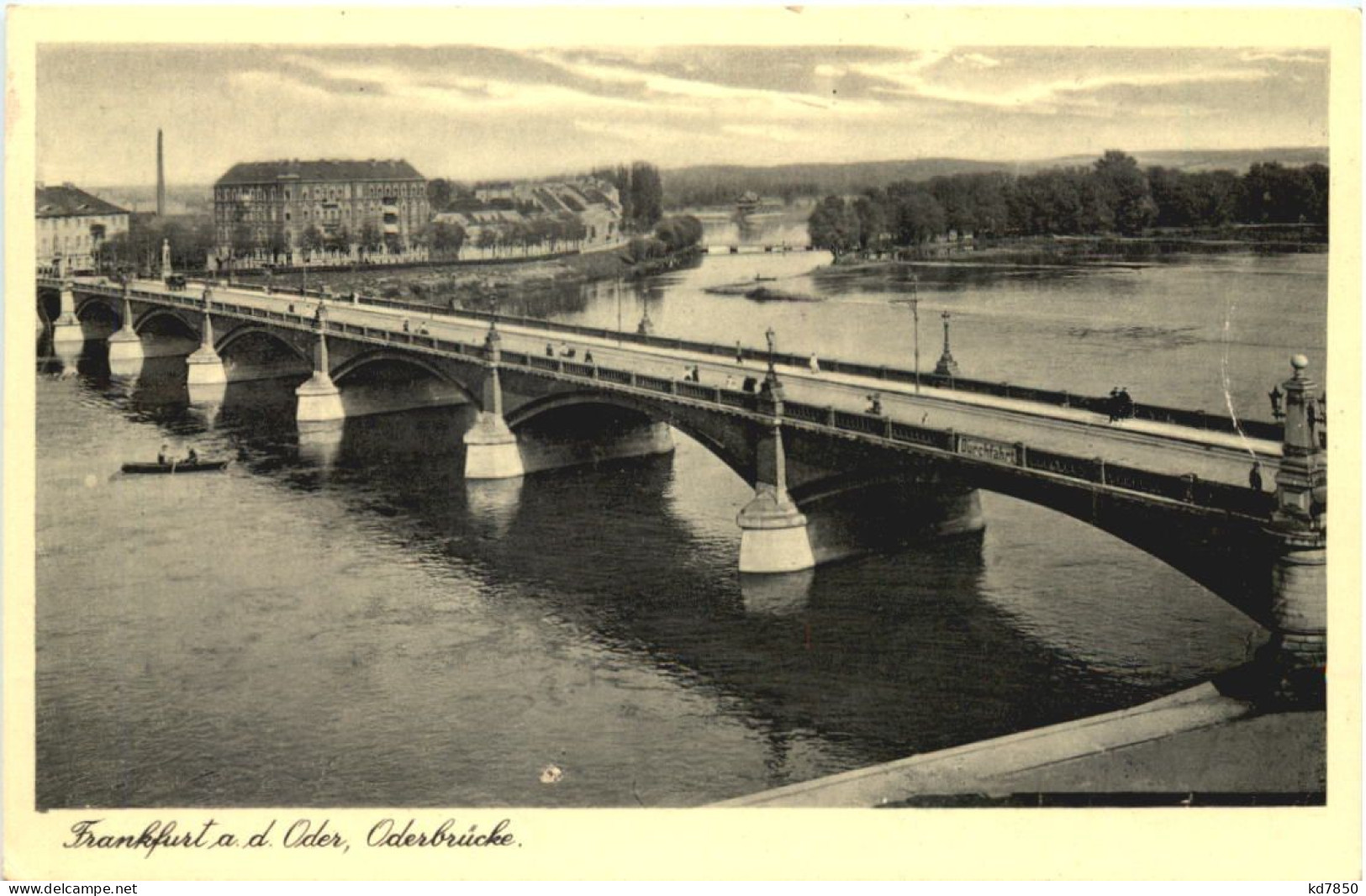 Frankfurt Oder - Oderbrücke - Frankfurt A. D. Oder