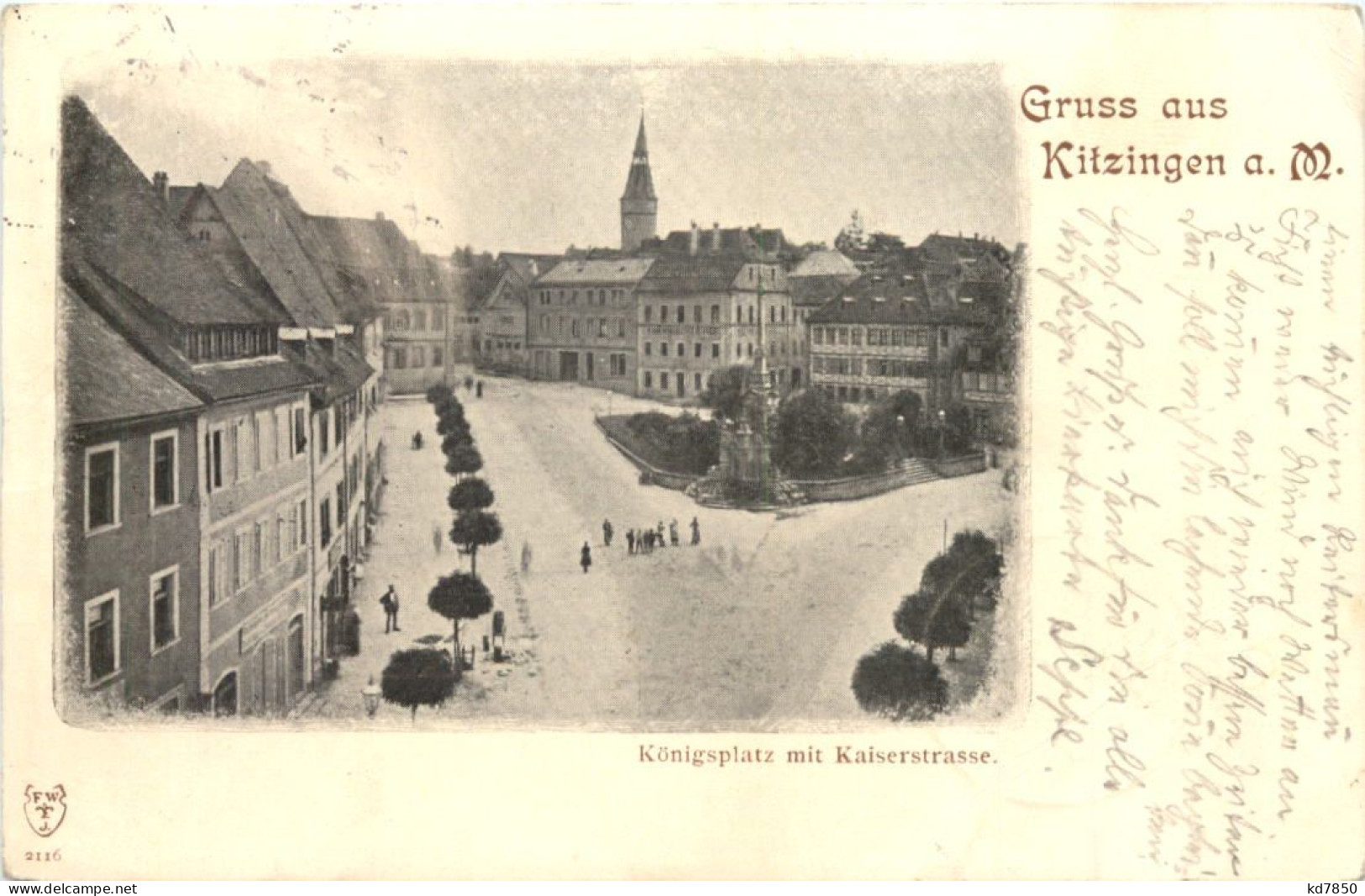 Gruss Aus Kitzingen - Königsplatz - Kitzingen