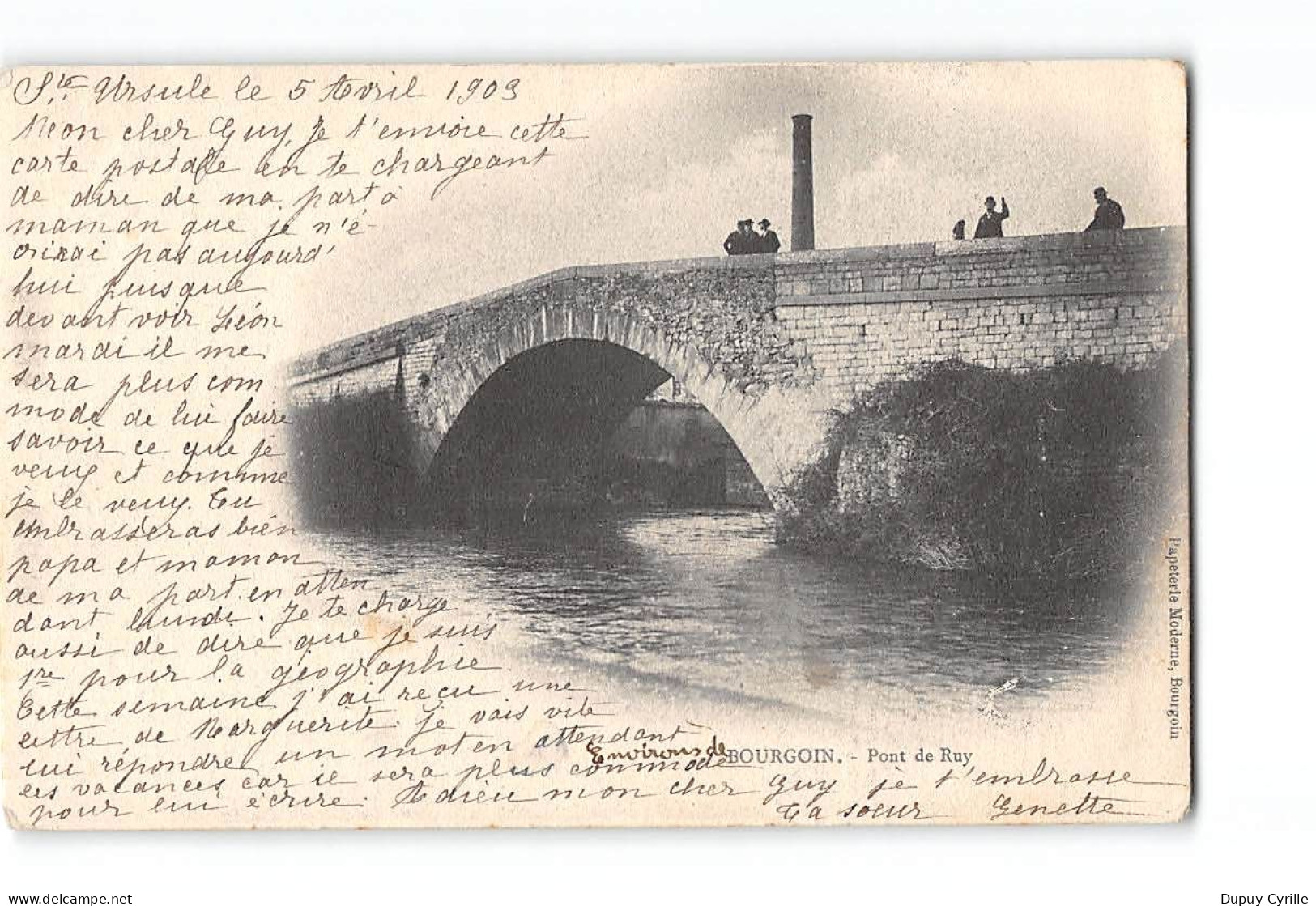 BOURGOIN - Pont De Ruy - Très Bon état - Bourgoin