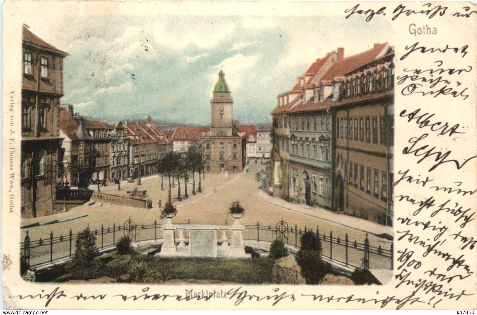 Gotha - Marktplatz - Gotha