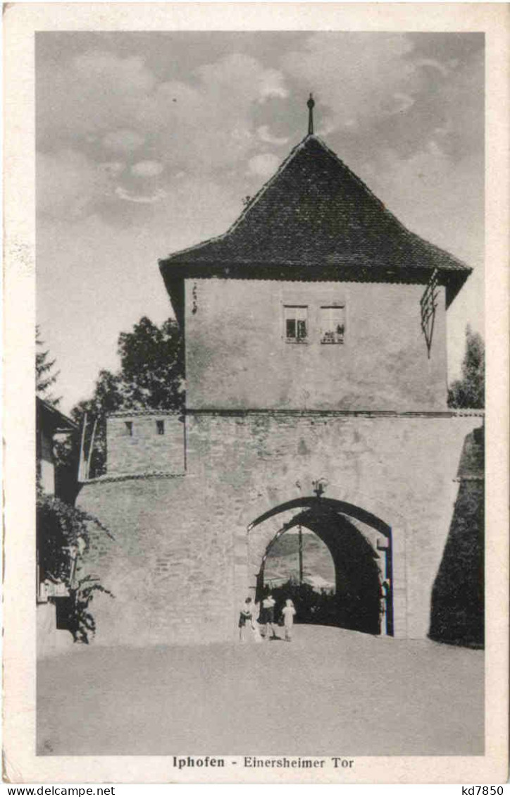 Iphofen - Einersheimer Tor - Kitzingen