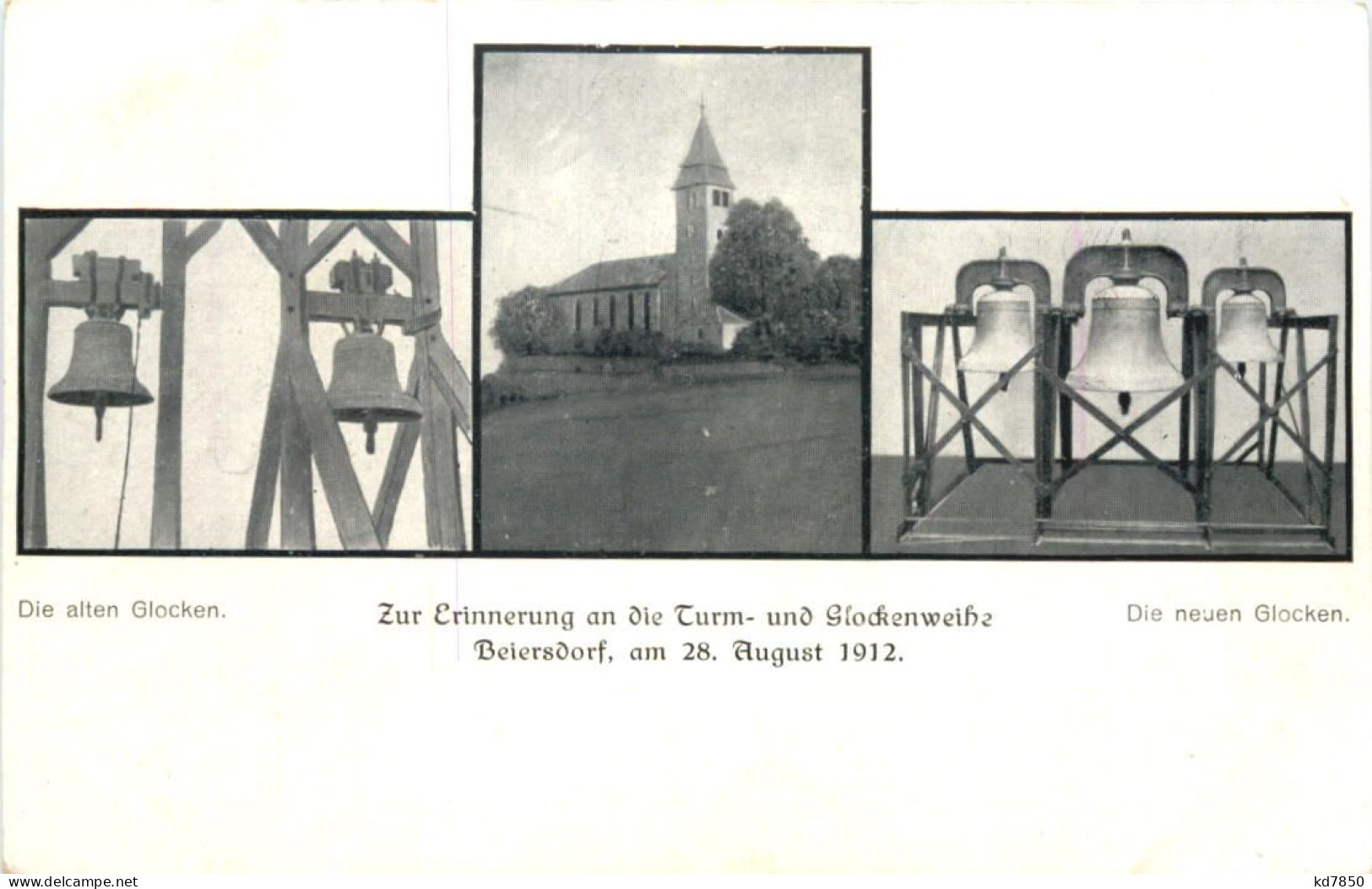 Beiersdorf - Glockenweihe 1912 - Goerlitz
