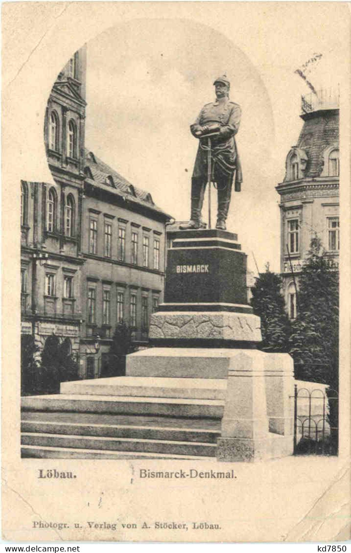 Löbau - Bismarck Denkmal - Löbau
