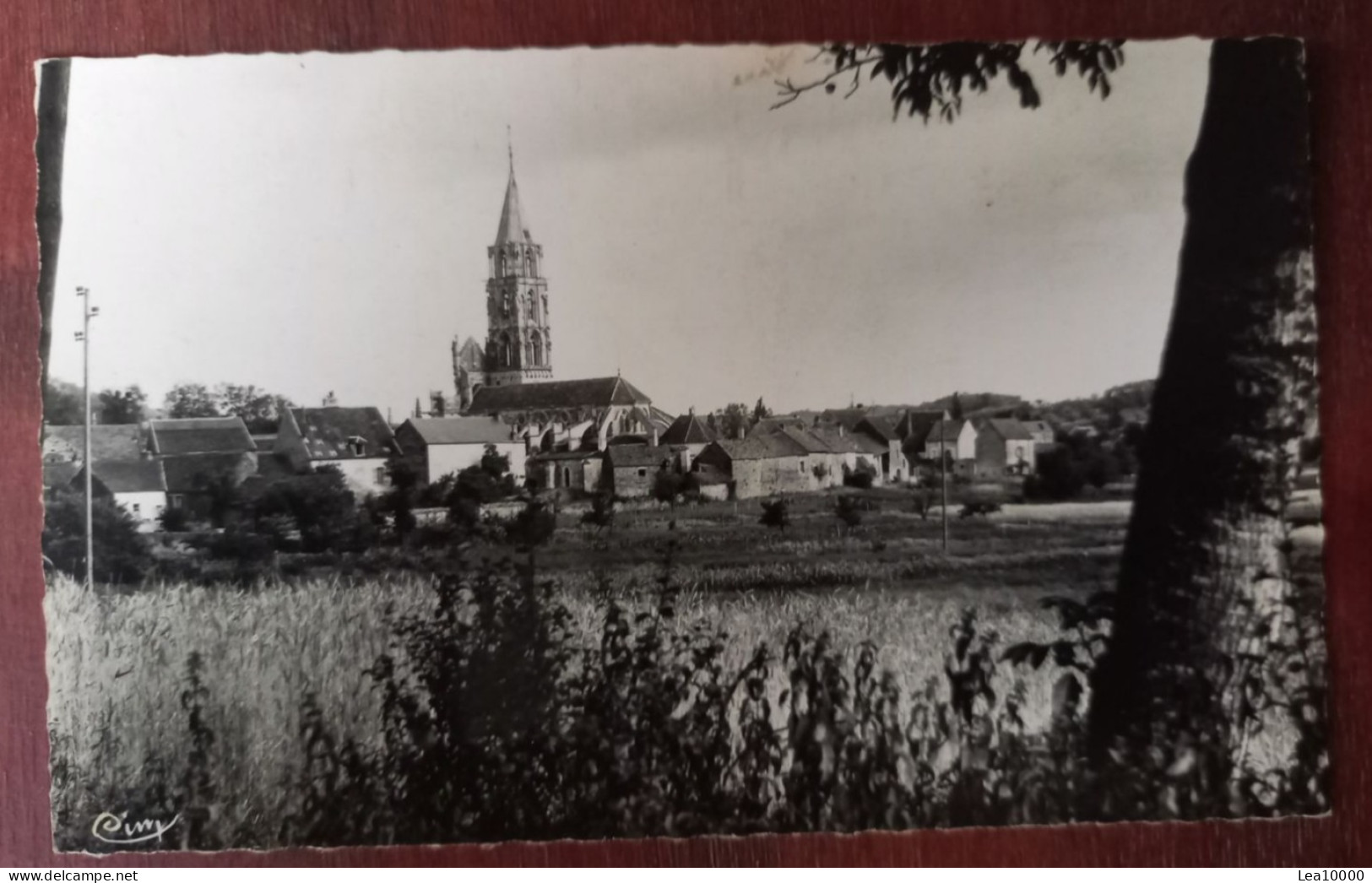 Saint Père Sous Vezelay - Vue Générale Et L'Eglise Du XIIIè Siècle - CPSM PF - Photo Combier - Other & Unclassified