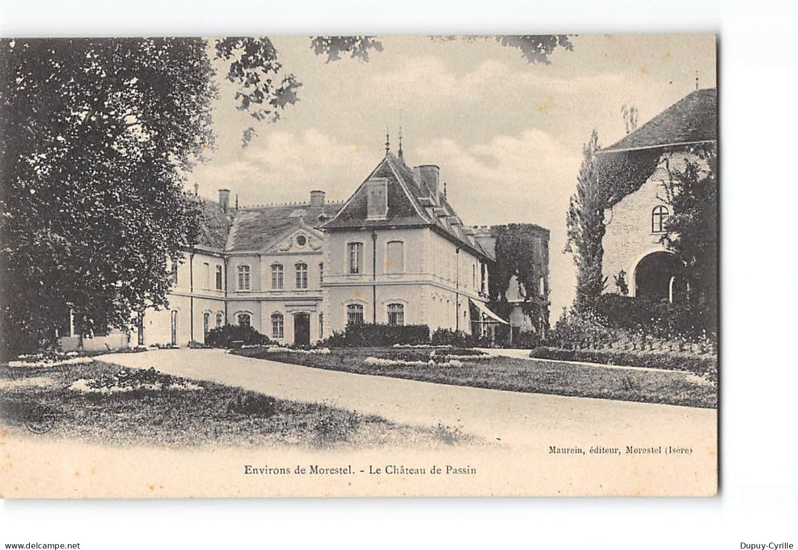 Environs De MORESTEL - Le Château De Passin - Très Bon état - Autres & Non Classés