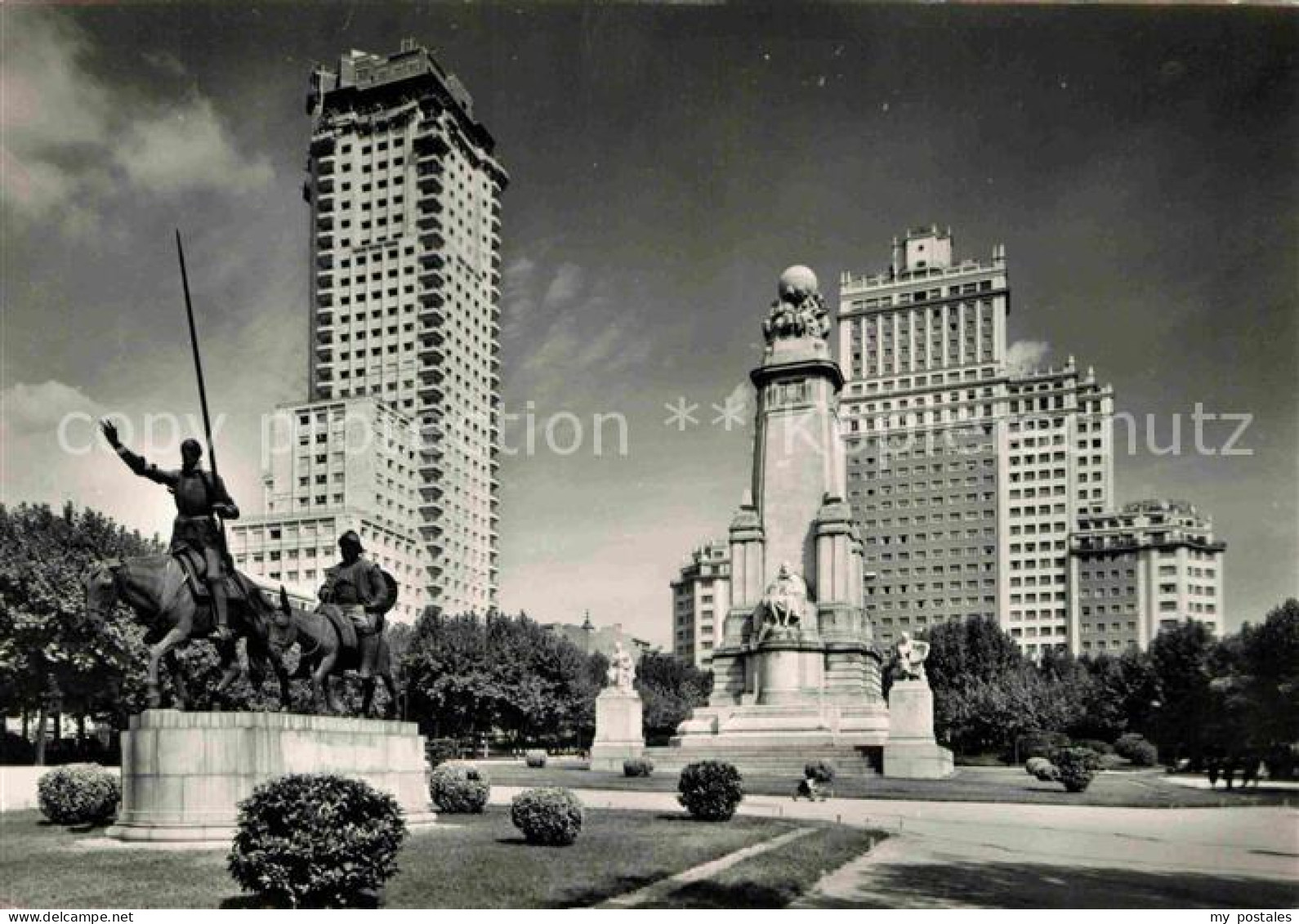 72706199 Madrid Spain Plaza De Espana Monumento A Cervantes Madrid - Autres & Non Classés