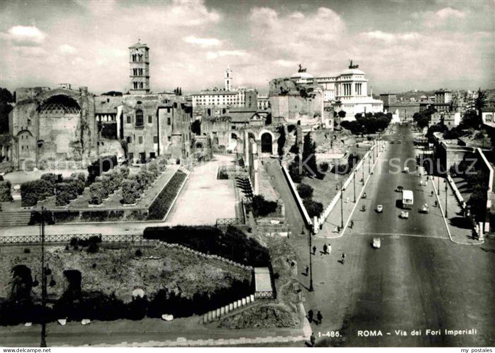 72706189 Roma Rom Via Dei Fori Imperiali  - Sonstige & Ohne Zuordnung