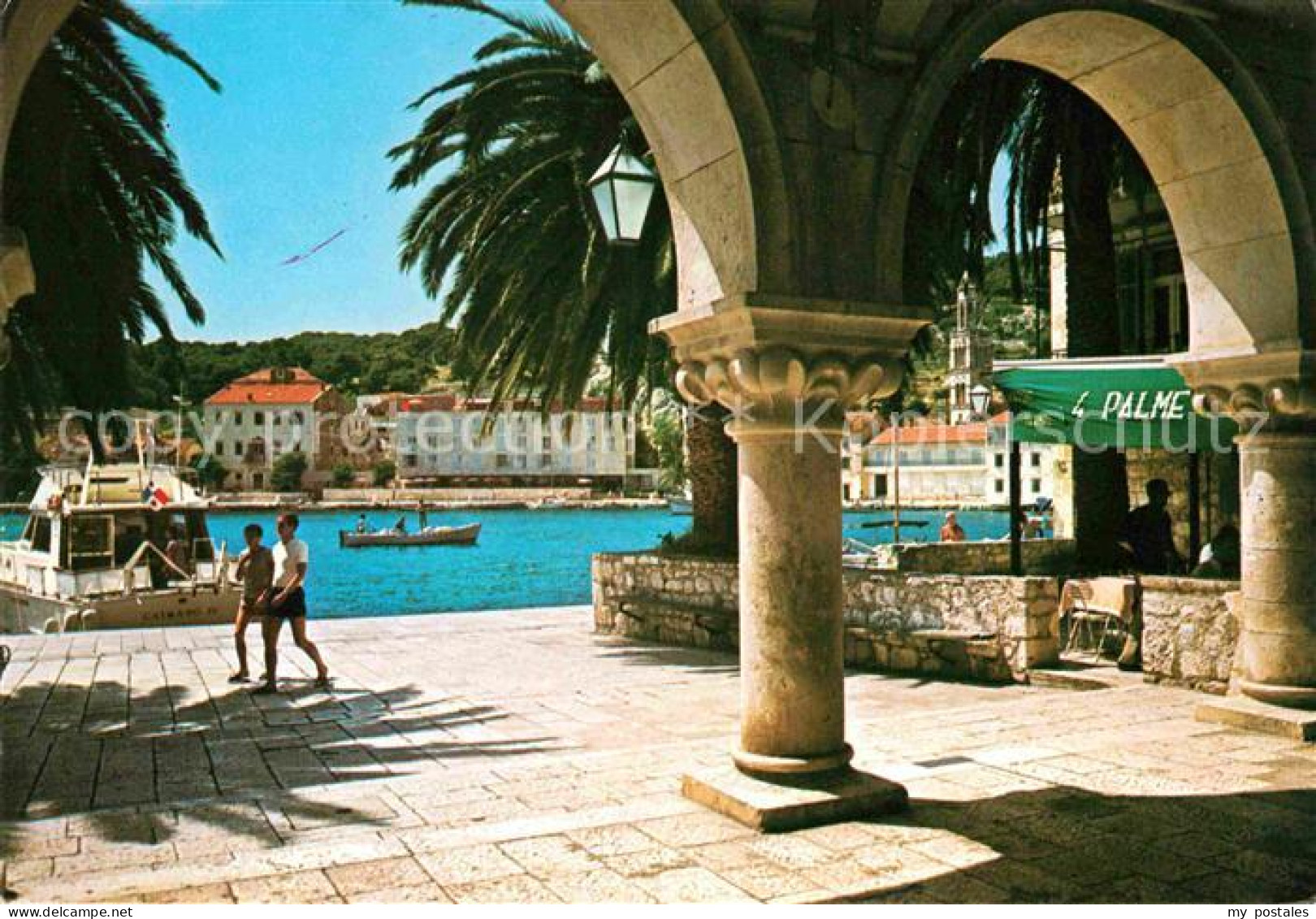 72706137 Hvar Hafen Arkaden Hvar - Croatie