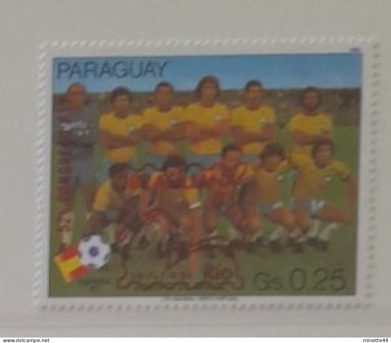 PARAGUAY  1983 BRASIL  MNH**  FOOTBALL FUSSBALL SOCCER CALCIO VOETBAL FUTBOL FUTEBOL FOOT FOTBAL - Ongebruikt