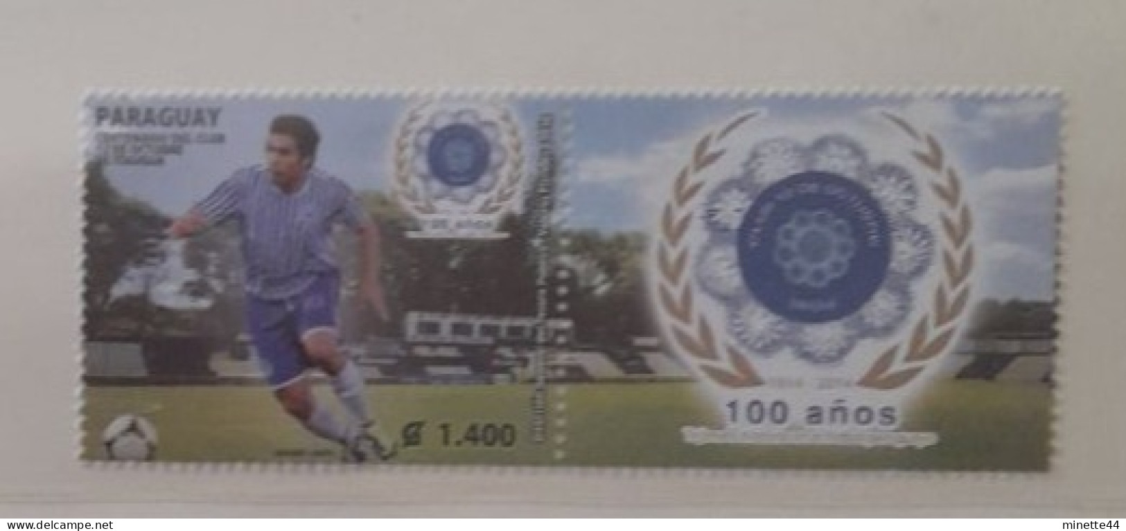 PARAGUAY  2014  MNH**  FOOTBALL FUSSBALL SOCCER CALCIO VOETBAL FUTBOL FUTEBOL FOOT FOTBAL - Unused Stamps