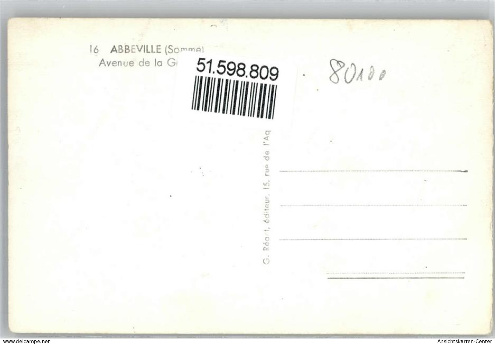 51598809 - Abbeville - Otros & Sin Clasificación