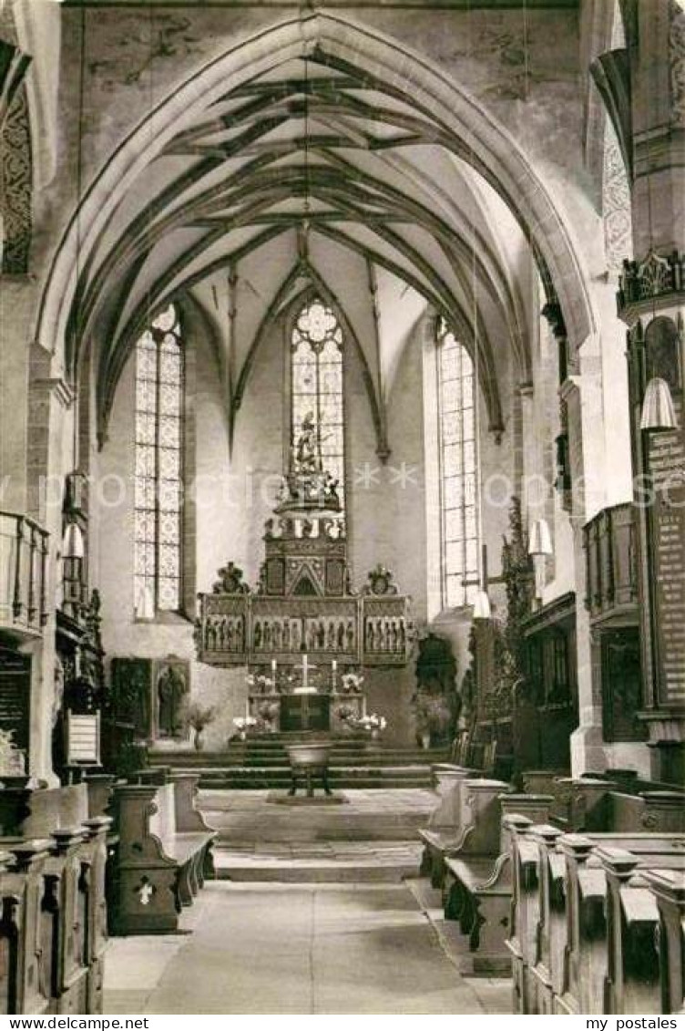 72705588 Sangerhausen Suedharz Sankt Jakobikirche Innenansicht Sangerhausen - Sangerhausen