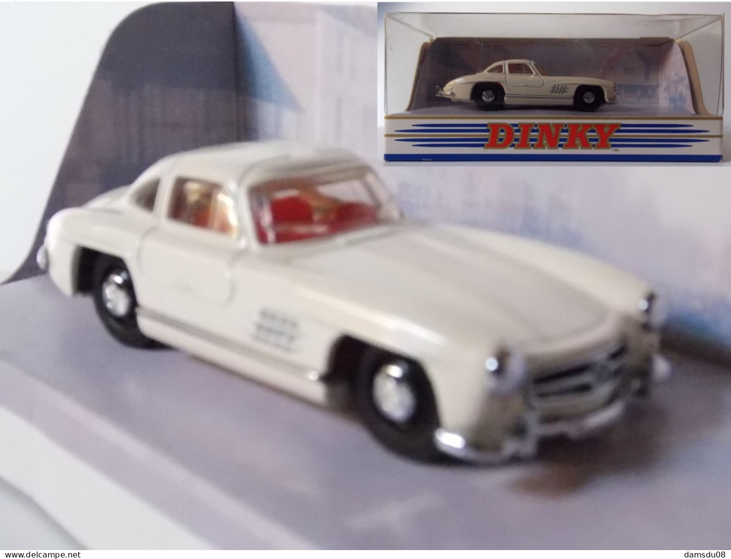 Dinky Matchbox Mercedes Benz 300SL Gullwing 1955  Référence DY-12 Echelle 1/43 En Boite - Dinky