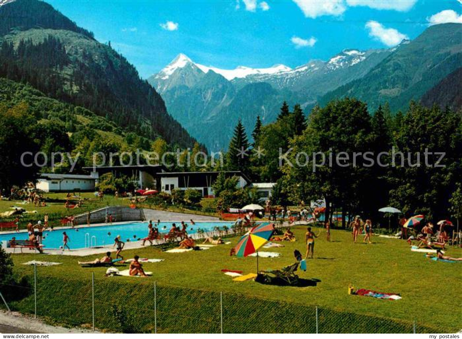 72705438 Kaprun Mit Kitzsteinhorn Schwimmbecken Kaprun - Sonstige & Ohne Zuordnung