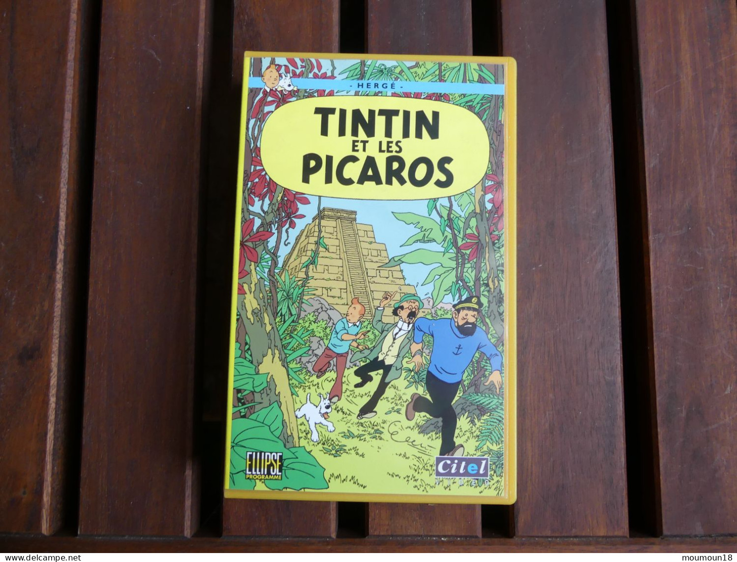 Lot 18 Video-cassettes VHS Secam Tintin Hergé CITEL Ellipse Programme PFC Vidéo - Altri & Non Classificati