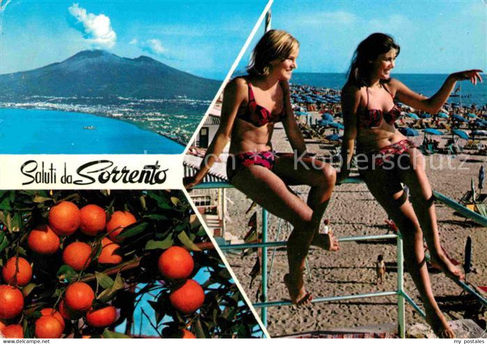 72705361 Sorrento Campania Panorama Kueste Suedfruechte Strand Sorrento - Sonstige & Ohne Zuordnung